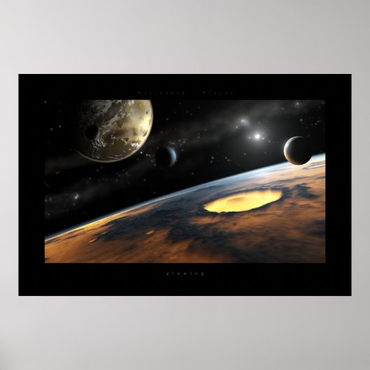 gloeien poster (Voorkant)