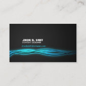 gloeien visitekaartje (Achterkant)