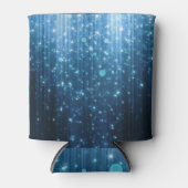 Gloeiend Abstract: verlichte achtergrondkunst. Blikjeskoeler (Voorkant)