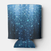 Gloeiend Abstract: verlichte achtergrondkunst. Blikjeskoeler (Achterkant)