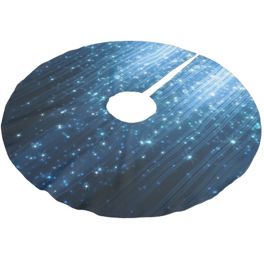 Gloeiend Abstract: verlichte achtergrondkunst. Kerstboom Rok (Gekanteld)