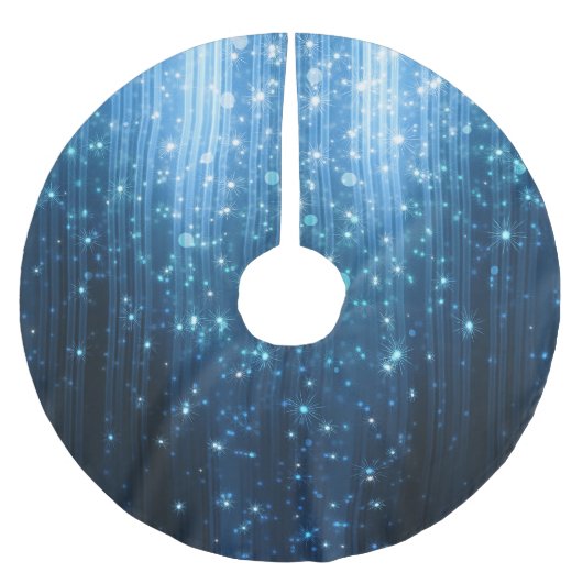 Gloeiend Abstract: verlichte achtergrondkunst. Kerstboom Rok (Voorkant)