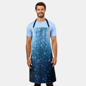 Gloeiend Abstract: verlichte achtergrondkunst. Schort (Gedragen)