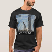 Gloeiend als van Gogh T-shirt (Voorkant)