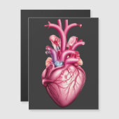 gloeiend anatomisch hart (Voorkant / Achterkant)