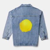gloeiend denim jacket (Achterkant)