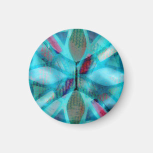 gloeiend glas magneet