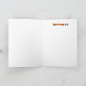 Gloeiend Halloween Tiki standbeeld Kaart (Binnen)