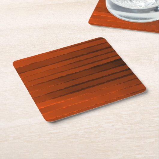 gloeiend heet spul vierkante kartonnen onderzetter (Schuin)