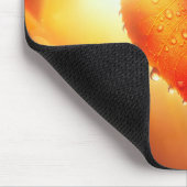 Gloeiend herfstblad hart muismat (Hoek)