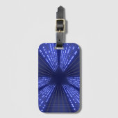 gloeiend licht bagagelabel (Voorkant (verticaal))