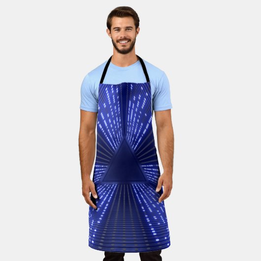 gloeiend licht schort (Gedragen)