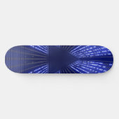 gloeiend licht skateboard (Horizontaal)