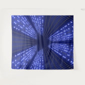 gloeiend licht wandkleed (Voorkant (horizontaal))