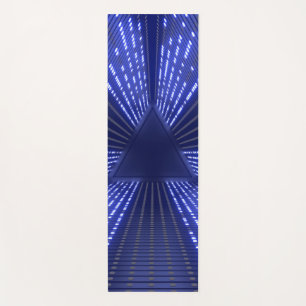 gloeiend licht yogamat