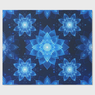 Gloeiend Lotus Wrapping Paper Cadeaupapier