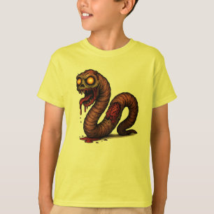Gloeiend ooglid darmworm t-shirt
