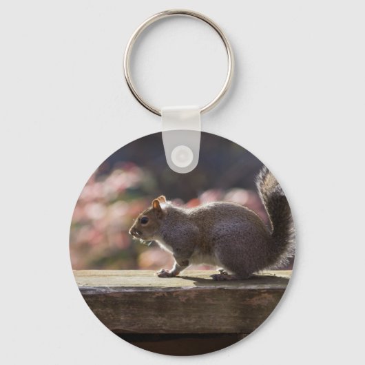 Gloeiend vierkant sleutelhanger (Voorkant)