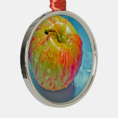 Gloeiende appel metalen ornament (Rechts)
