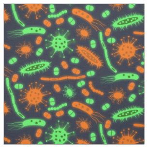Gloeiende bacteriën micro-organisme giftig oranje stof