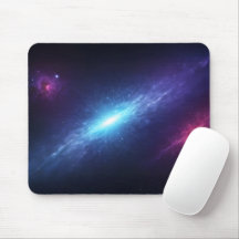 Gloeiende Blauwe Supernova Ruimte Nevel Astronomie