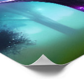 Gloeiende boom poster (Hoek)