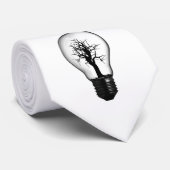 Gloeiende boom stropdas (Opgerold)