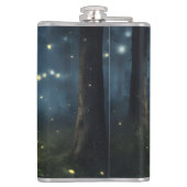 Gloeiende bosvuurvliegjes heupfles (Achterkant)