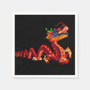 Gloeiende Chinese Parade Dragon Servet