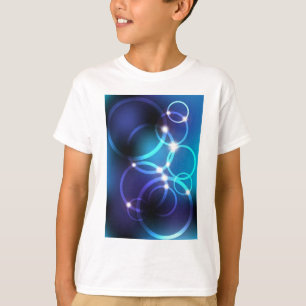 Gloeiende cirkels t-shirt