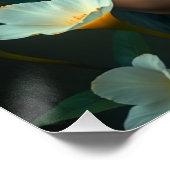 Gloeiende Dragon Fairy Art Perfect Poster (Hoek)