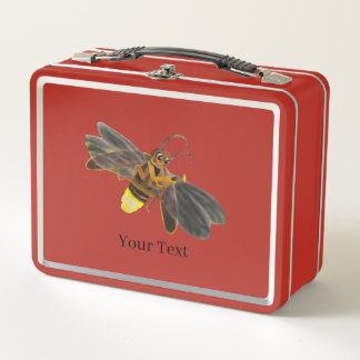 Gloeiende Firefly Lampyridae illustratie