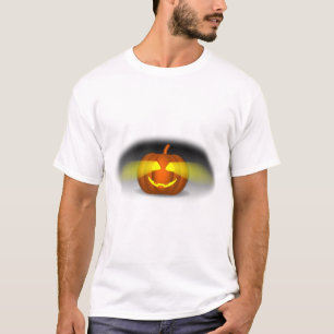 Gloeiende Halloween Pompoen Jack O Lantern Griezel T-shirt
