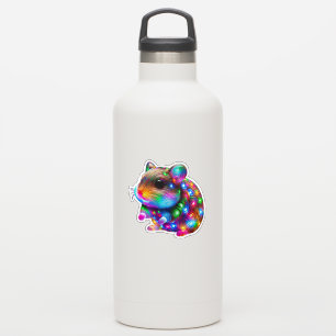 gloeiende hamster sticker