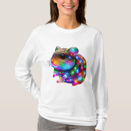 gloeiende hamster t-shirt