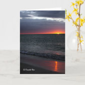 gloeiende Kaart (Gele Bloem)