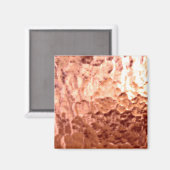Gloeiende koperen sculptuur magneet (Voorkant / Achterkant)