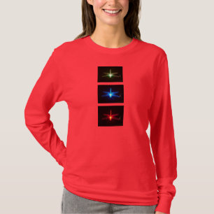 Gloeiende libellen T-Hemden T-shirt