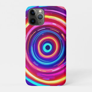 gloeiende lichtwervel iPhone 11 pro hoesje