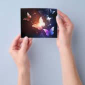 Gloeiende Nachtvlinders Flyer (Hand)