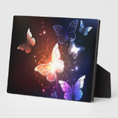 Gloeiende Nachtvlinders Fotoplaat (Zijkant)