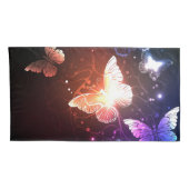 Gloeiende Nachtvlinders Kussensloop (Achterkant-Rechts)