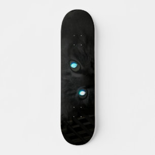 Gloeiende ogen ... skateboard