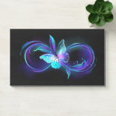 Gloeiende Oneindigheid met Magische Vlinder Post-it® Notes (Kantoor)