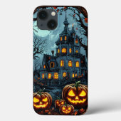 Gloeiende pompoenen op Halloween Night Case-Mate iPhone Case (Achterkant)