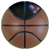 Gloeiende rode libel basketbal (Rechts)