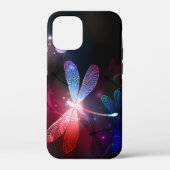 Gloeiende rode libel Case-Mate iPhone case (Achterkant)