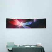 Gloeiende rode libel spandoek (Beurs)