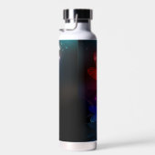 Gloeiende rode libel waterfles (Rechts)