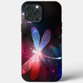 Gloeiende rode libellen Case-Mate iPhone case (Achterkant)
